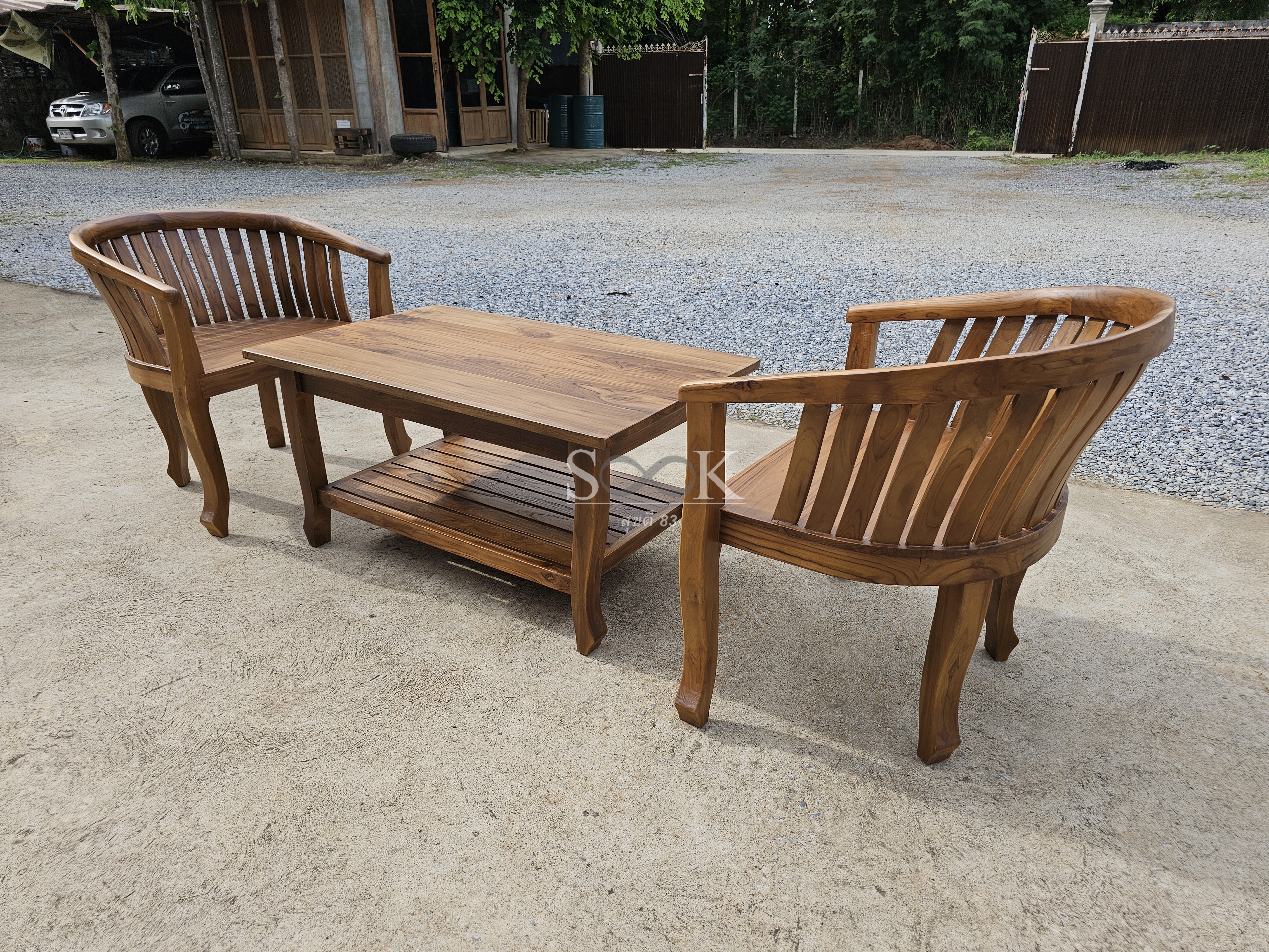 ชุดรับแขกกระเช้า (ชุดเล็ก)