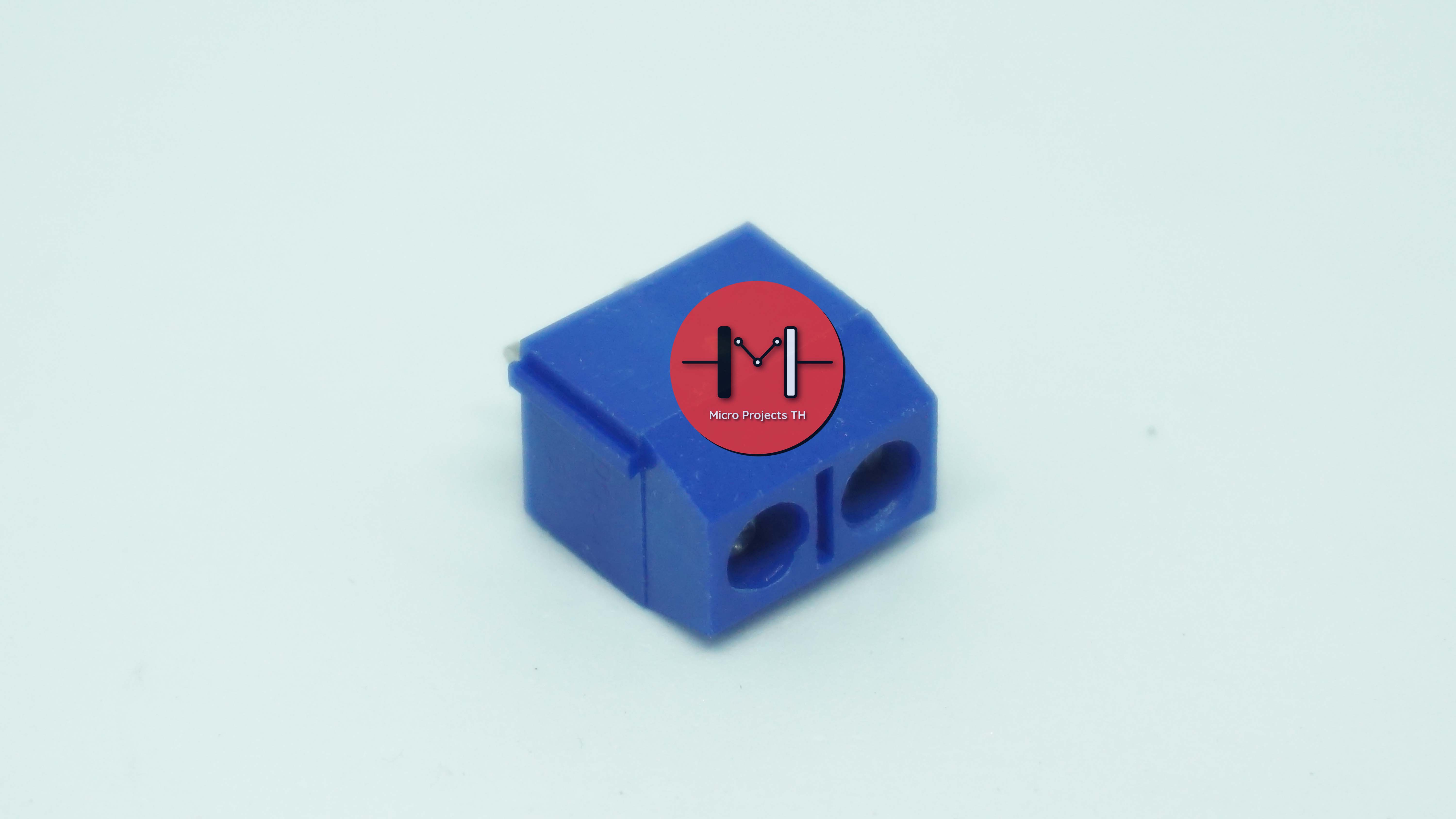Screw Terminal Block KF301-2P สีน้ำเงิน Connector 5mm 16A 300V