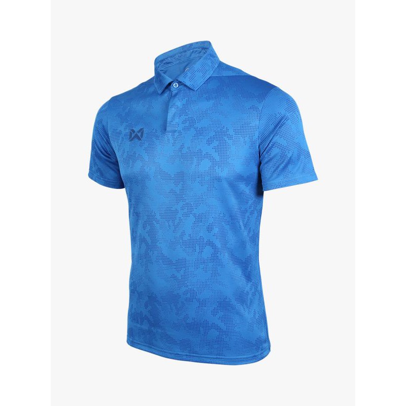 WARRIX เสื้อโปโลพิมพ์ลาย วาริกซ์ รุ่นใหม่ VENTILATION (WA 202PLACL01) วอริกซ์ แท้ 100% กรมท่า/แดง/เหลือง/เขียว/เทา/ฟ้า