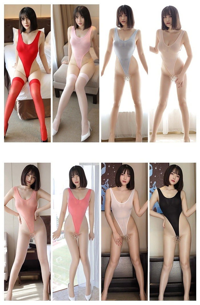 L174 ชุดว่ายน้ำเซ็กซี่ ชุดรัดรูปอีโรติกเป็นผ้ายืดเนื้อบางนิ่มมาในลักษณะแบบชุดว่ายน้ำ สวมใส่แบบคล้องไหล่ตัวชุดออกแบบช่วงต้นขาเว้ากว้างลึกเป็นพิเศษตามรูปถ่ายสินค้าจริงเลยค่ะ ***เฉพาะชุดไม่มีถุงน่อง
