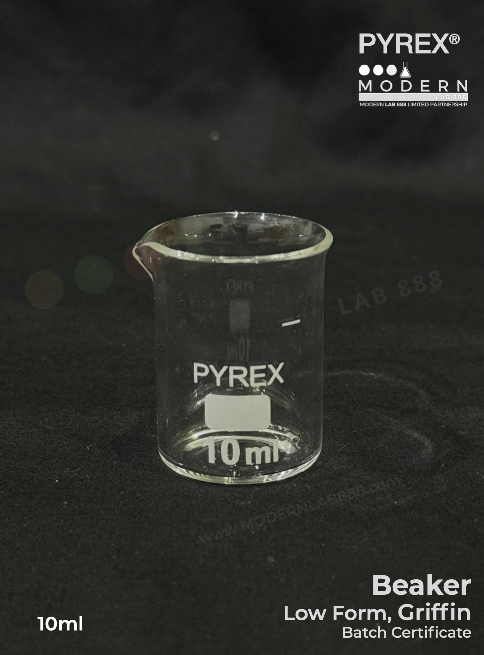 บีกเกอร์ทรงเตี้ย / Beaker, Low Form, Griffin, PYREX