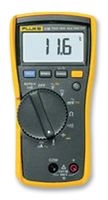 FLUKE HVAC Digital Multimeter, 110 Series, 6000 Count, True RMS, Auto, Manual Range, 3.5 Digit