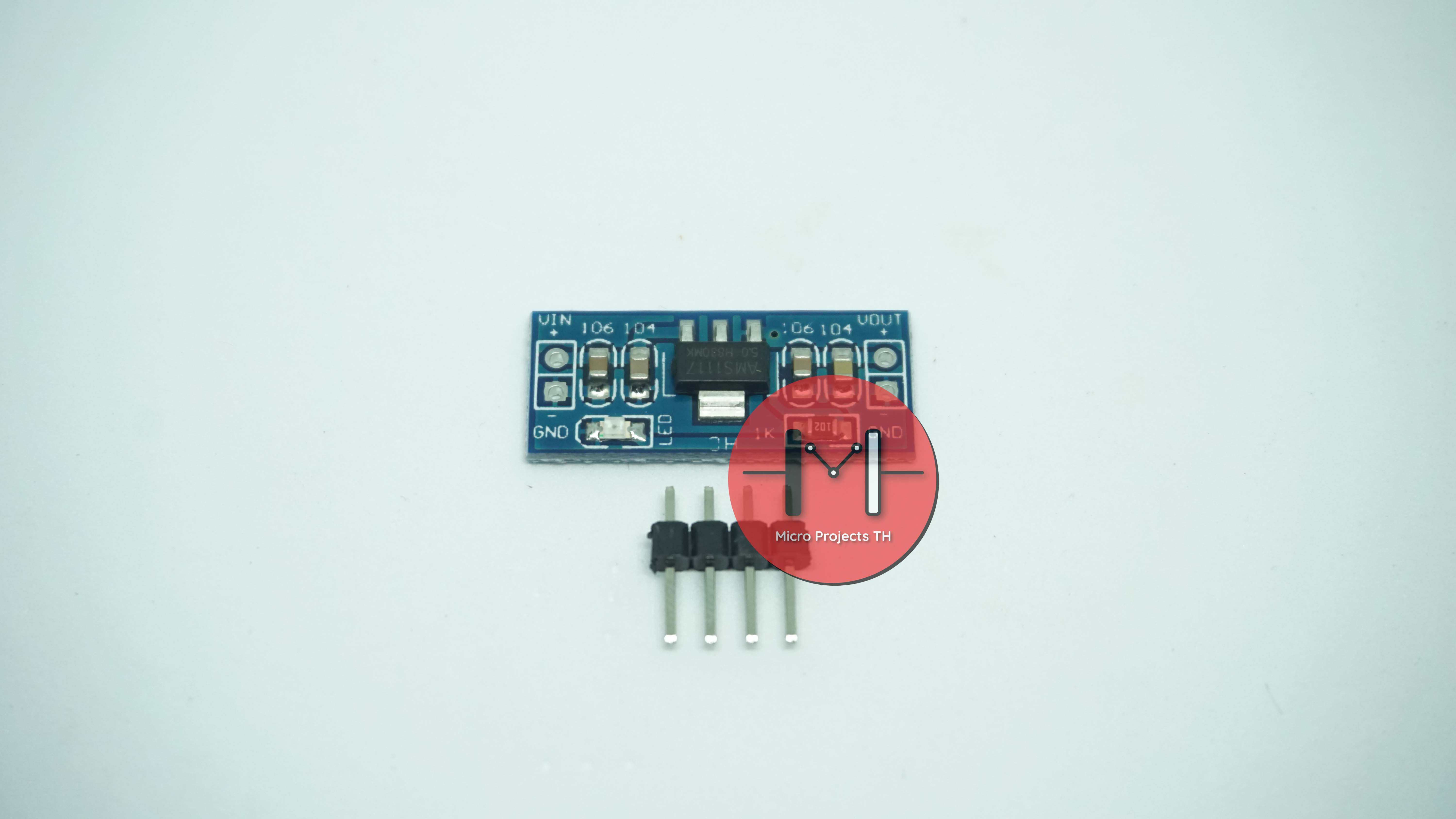 6-12V to 5V AMS1117-5V Power Supply Module