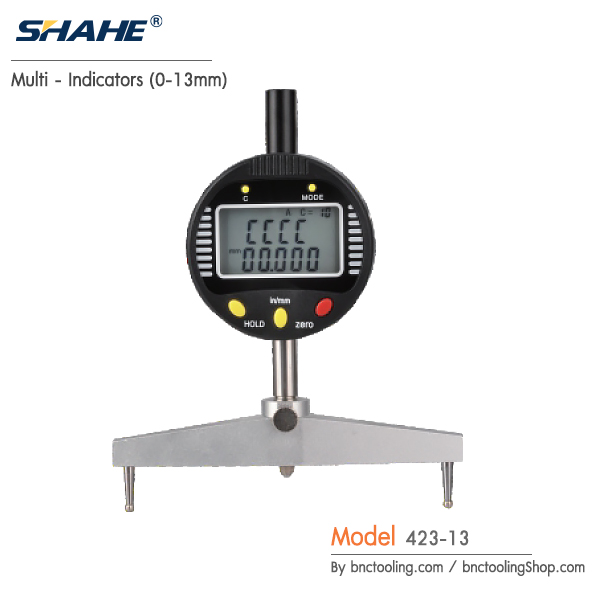 Digital Radius Gauge Digital Radius Indicator With 5 Changeable Measuring Jaw Measurement Tool