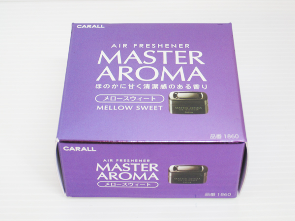 น้ำหอมปรับอากาศติดรถยนต์ จากญี่ปุ่น CARALL MASTER AROMA (กลิ่น Mellow Sweet)