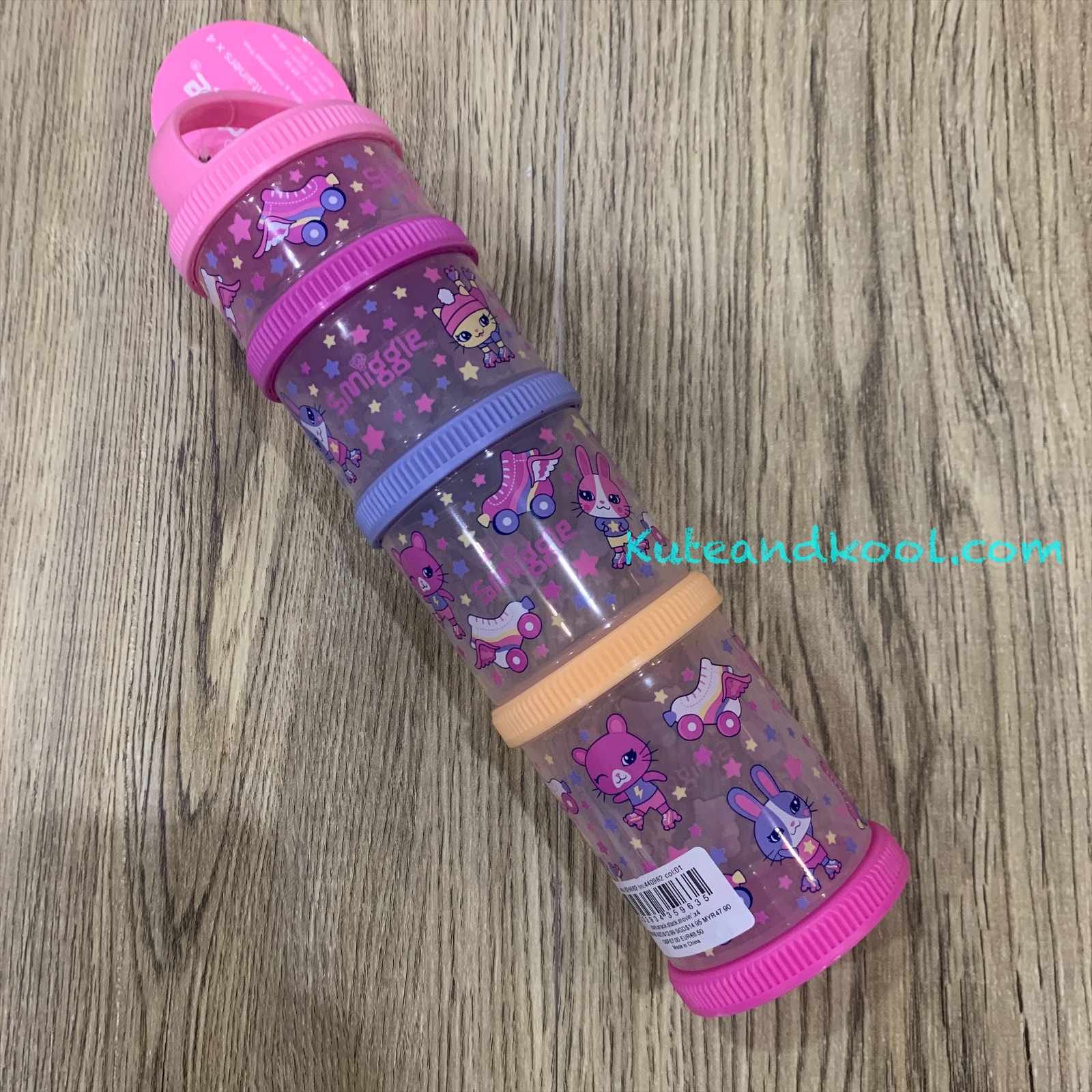 กระปุกใส่ขนม Smiggle snack stack กระต่าย