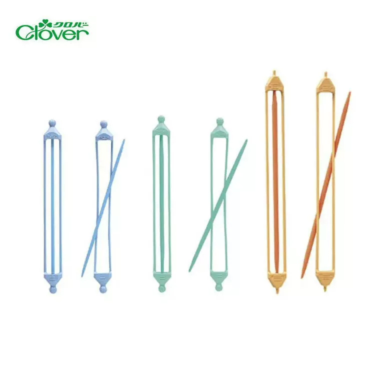 Clover - Stitch Holder ที่พักห่วงไหมพรมแบบเปิดล็อกสองด้าน