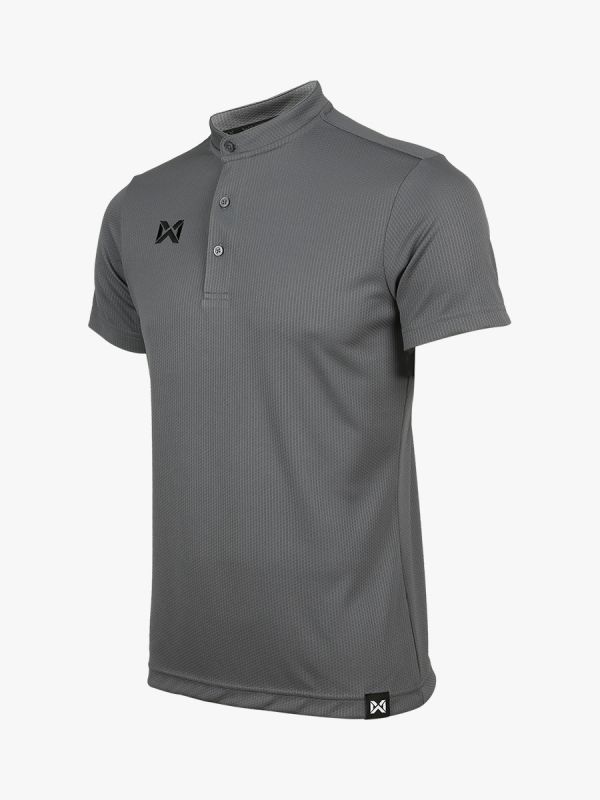 WARRIX เสื้อโปโลแขนสั้นคอจีน รุ่น Bubble ll WA-3329 สีฟ้า/ส้ม/เทา/ชมพู/น้ำเงิน/เขียว/ม่วง