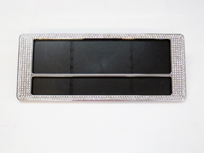 กรอบป้ายทะเบียนDADเพชรแบบกันน้ำ (สั้น-สั้น)