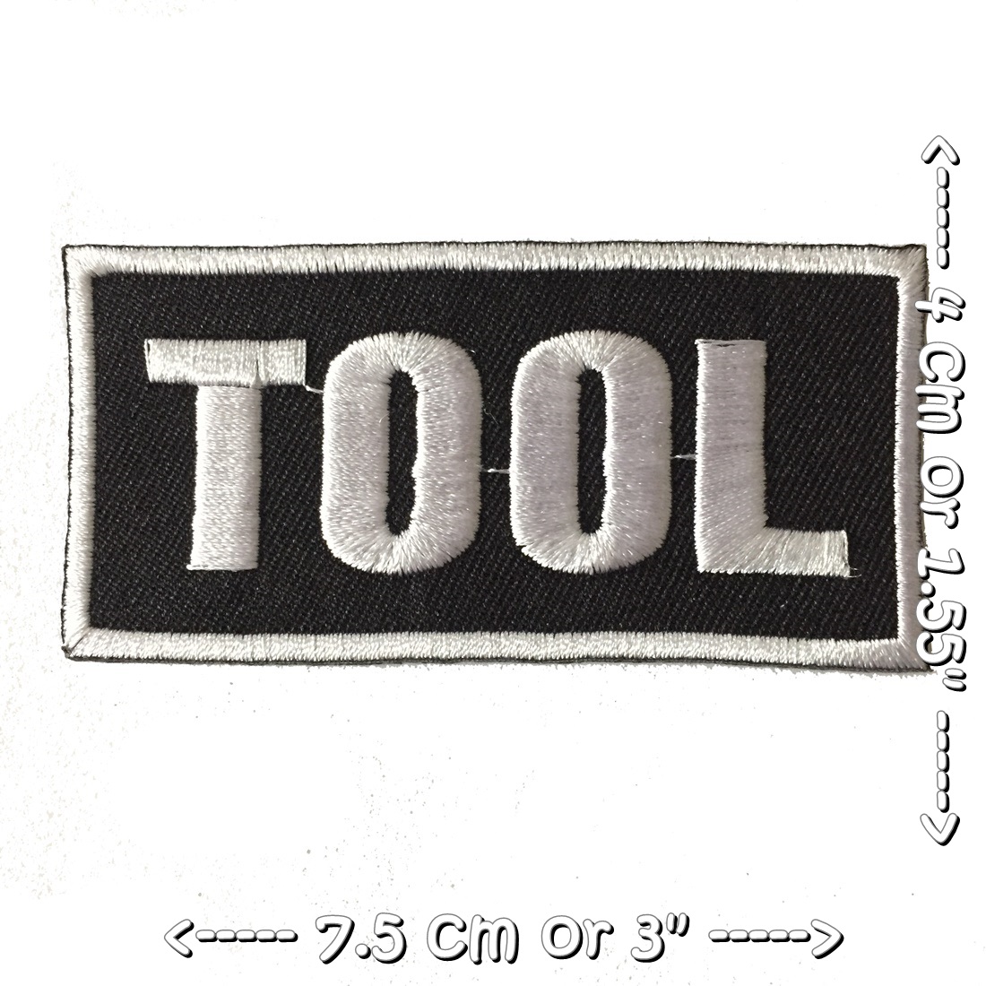Tool วงดนตรี ร็อค เฮฟวี่เมทัล พังค์ ตัวรีดแบบปัก อาร์มปัก ตัวรีดติดเสื้อ ตัวรีด ติดกระเป๋า ติดหมวก ติดแจ๊คเก็ต Rock Iron on Embroidered Patch