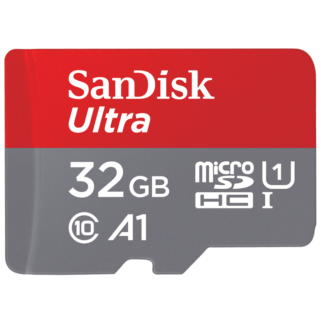 SanDisk MicroSD Card 32Gb Class10 Speed 120mb/s TFCARD ใส่โทรศัพท์ รองรับการลงแอพในเมม เล่นแอพได้เร็ว ประกัน Synnex10ปี SDSQUA4-032G-GN6MN