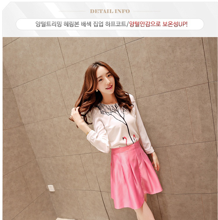 ชุดเซ็ทเสื้อและกระโปรง ส่งฟรี ems