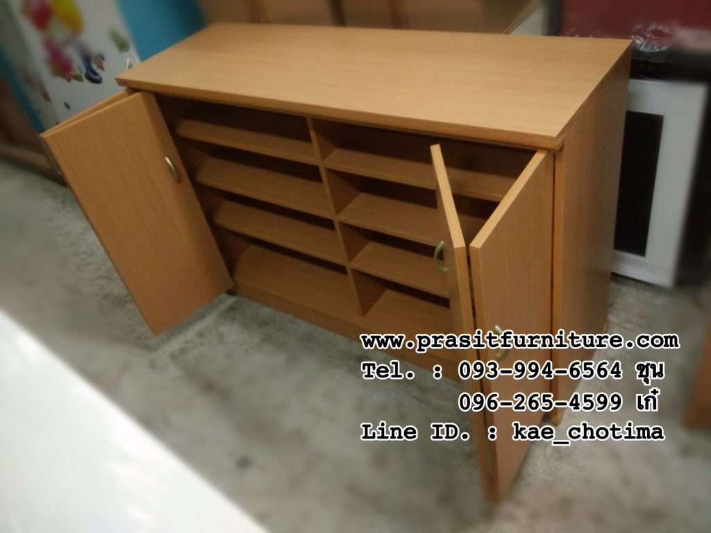 ตู้รองเท้า ขนาด 120 ซม. รุ่น SC120P