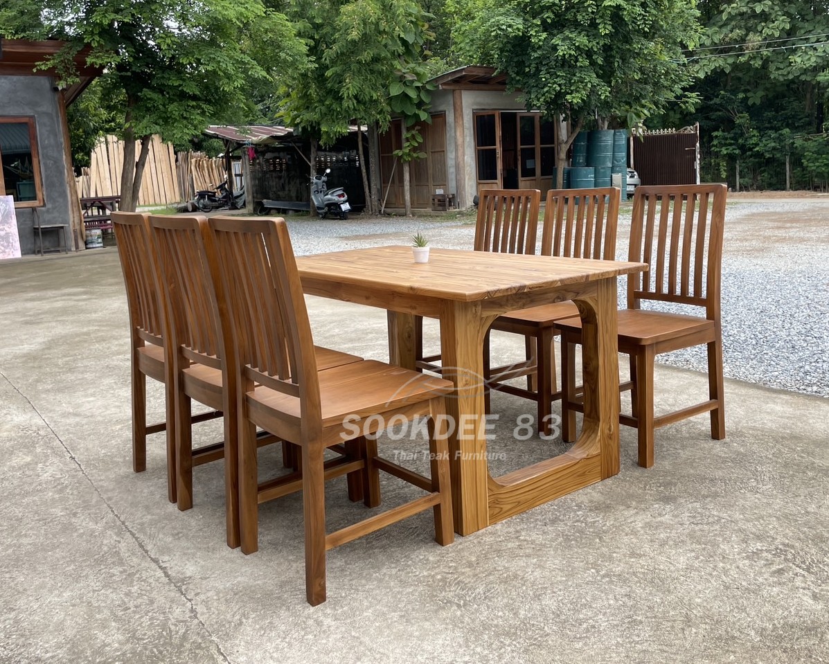 ชุดโต๊ะกินข้าวขายู เก้าอี้สวีเดน