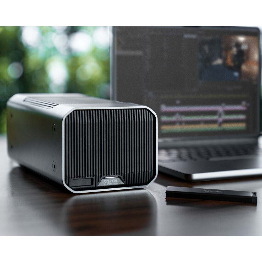 G-RAID MIRROR (SDPHH2H) External HDD, RAID with Redundancy,7200RPM Ultrastar Hard Drive Read in RAID 12TB 16TB 24TB 36TB 44TB Thunderbolt 3 (40 Gbps) USB Type-C (10Gbps) SanDisk Professional