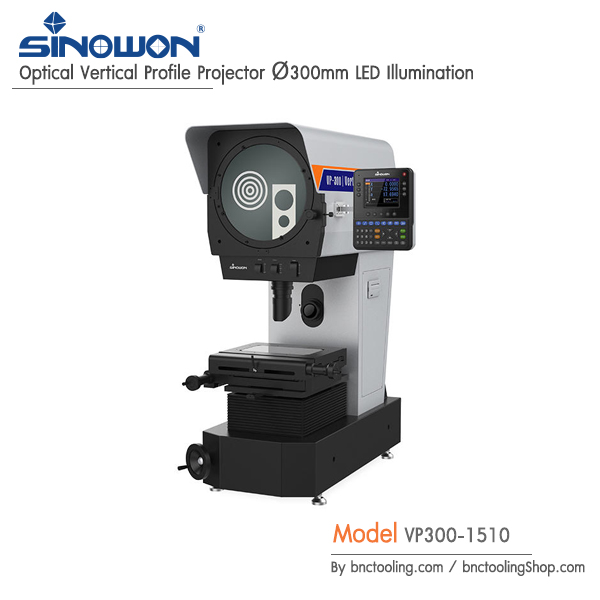 sinowon,Optical Vertical Profile Projector Ø300mm LED Illumination,VP300-1510