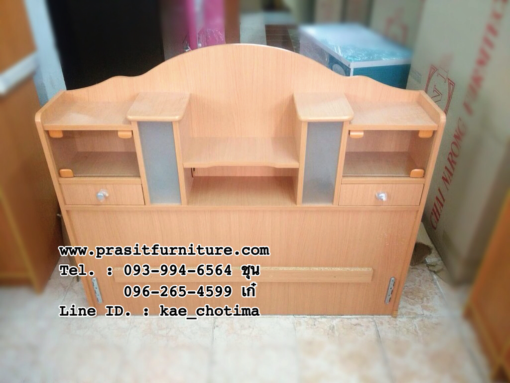เตียงไม้ 3.5 ฟุต รุ่น A4