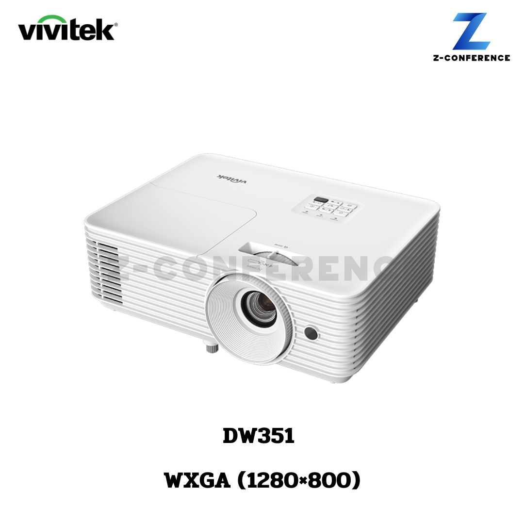 Projector Vivitek DW351 Lamp Projector (4,500 lumens) projector , โปรเจคเตอร์ , เครื่องฉายโปรเจคเตอร์ , โปรเจคเตอร์ดูหนัง , เครื่องโปรเจคเตอร์