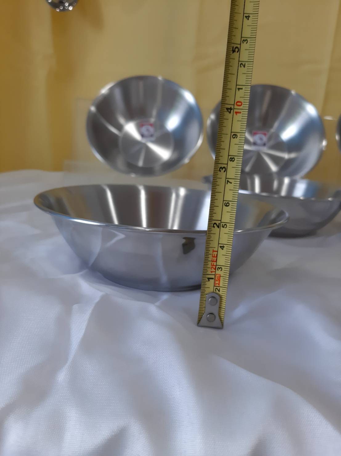 Zebra ชามสแตนเลส ตราหัวม้าลาย (ราคาต่อชิ้น)