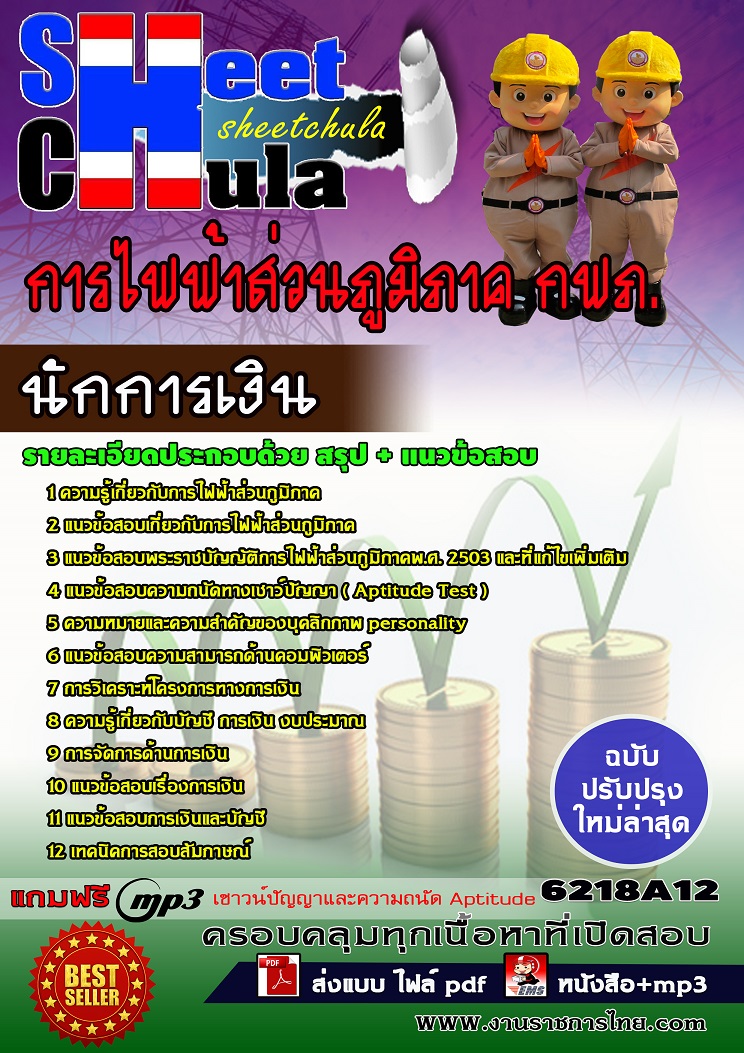 แนวข้อสอบนักการเงิน การไฟฟ้าส่วนภูมิภาค กฟภ