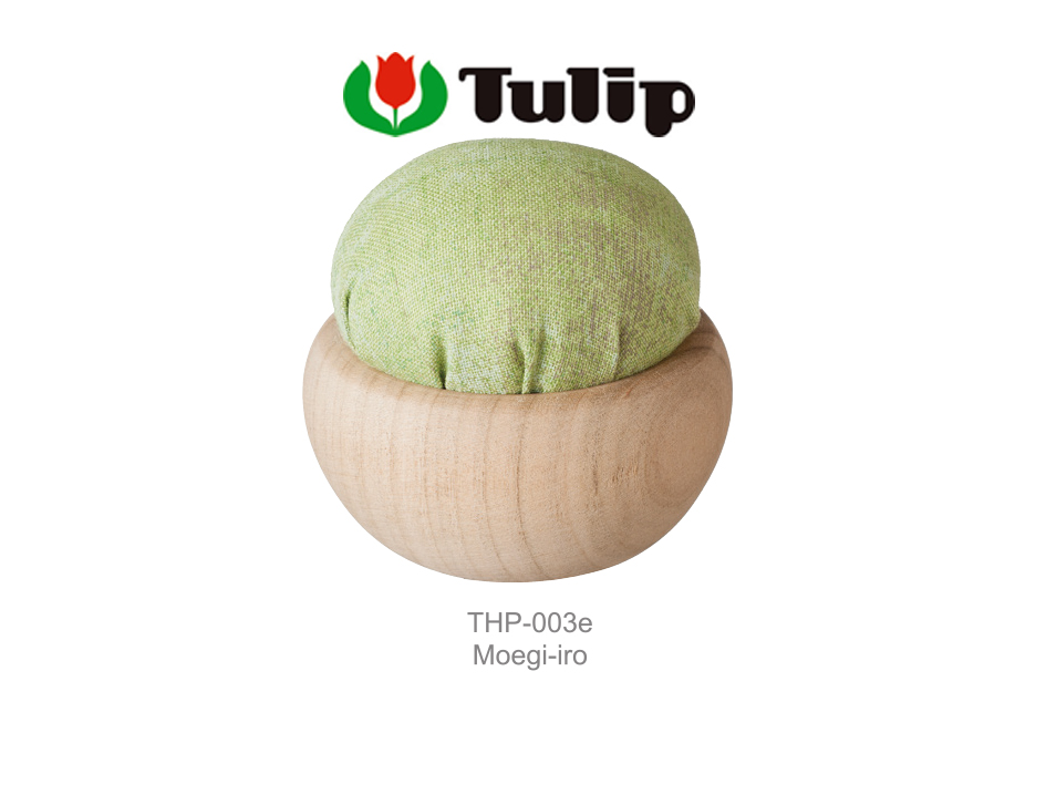 หมอนปักเข็มหมุด Tulip Moegi-iro3 THP003e สีเขียวพาสเทล