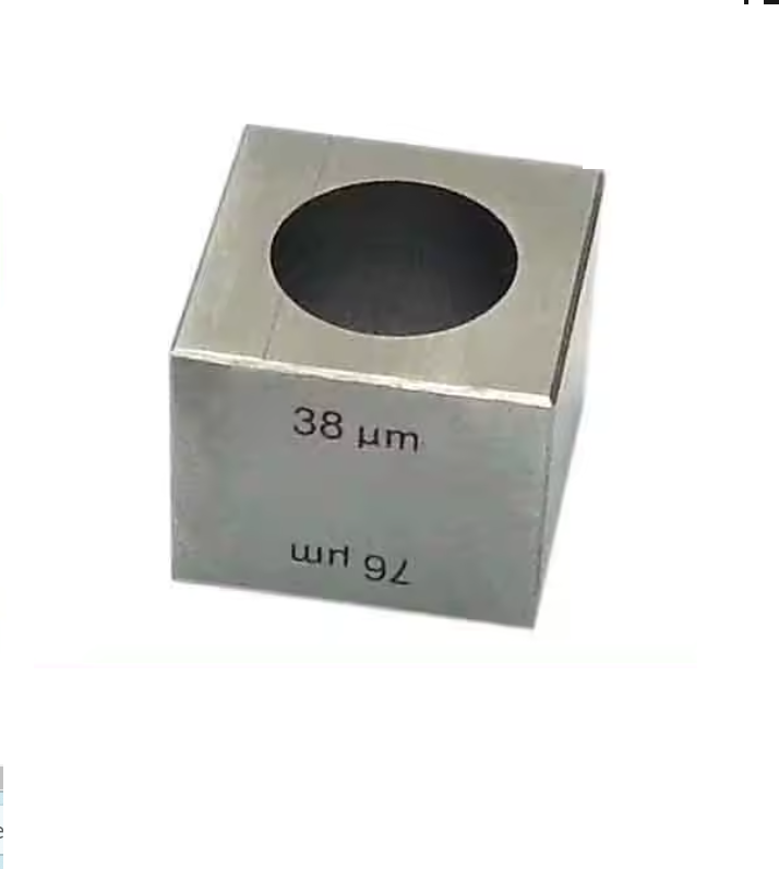 Film Applicator, Wet film Cube Applicator Coater Film application coating tool, 38/76/75/150 micron coating film width: 12.7mm,