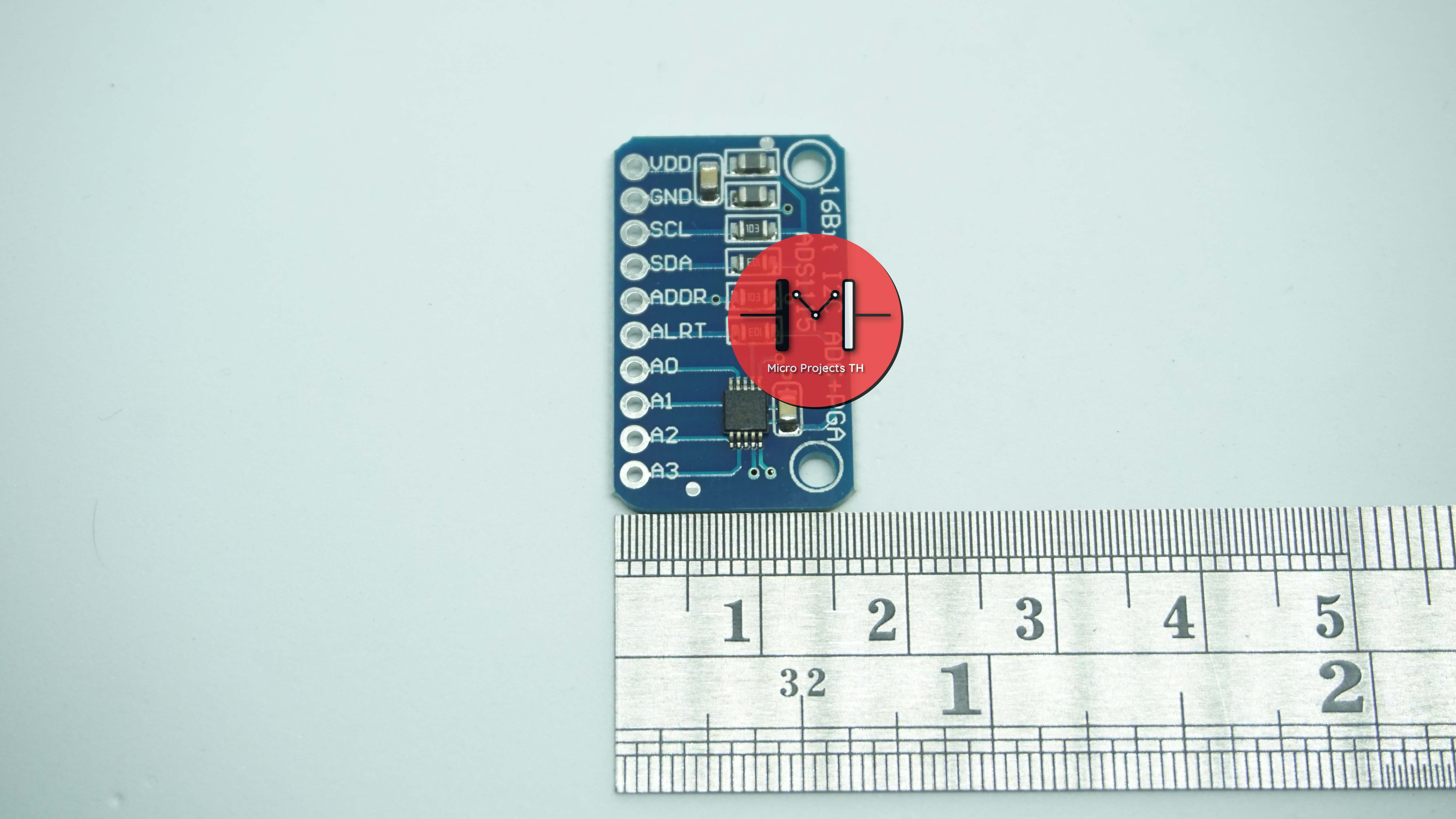 ADS1115 I2C ADC 4 Channel 16-Bit with Programmable Gain Amplifier Module