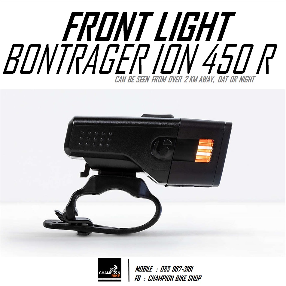 ไฟหน้าจักรยาน BONTRAGER : ION 450 R FRONT LIGHT