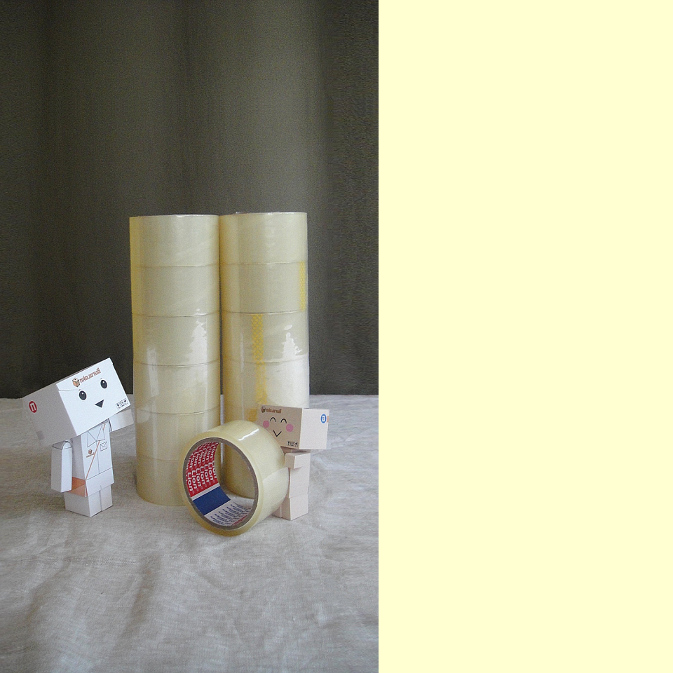 เทปปิดกล่อง OPP แบบใส ลัง 72 ม้วน กว้าง 2 นิ้วx45 หลา