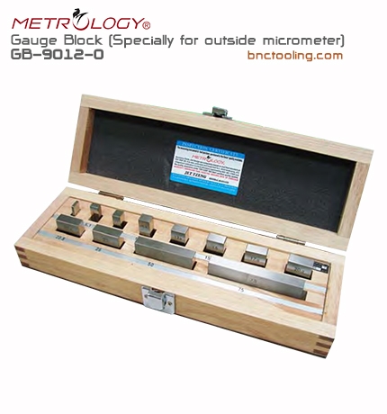 METROLOGY,Gauge Block (Specially for outside micrometer),GB-9012-0