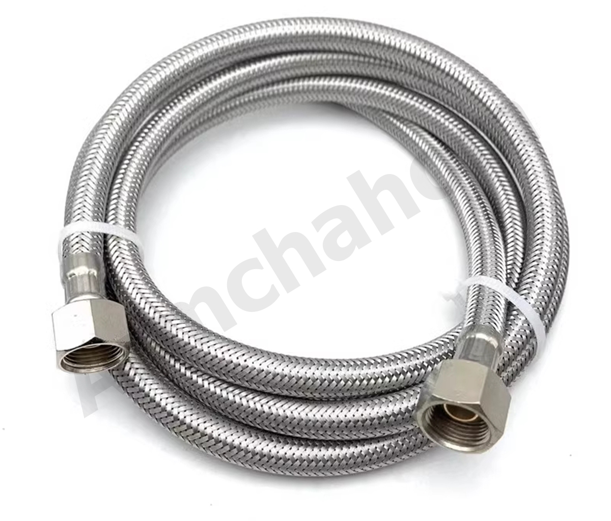 สายน้ำดีเครื่องชงกาแฟ 3 หุน สายถัก s.steel Flex