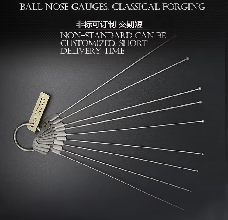 Ball Gauge, ขนาด 1- 5 mm, High Precision Stainless Steel Ball, Pin Gauge Plug Gauge, Spherical Plug Gauge,
