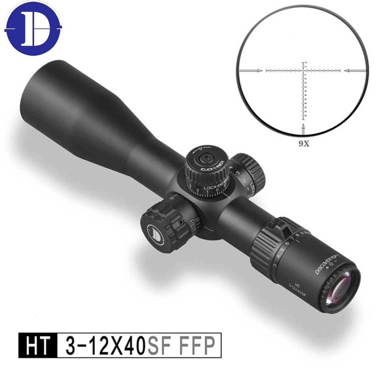 กล้องDiscovery HT 3-12x40 SF FFP ขตายตาม