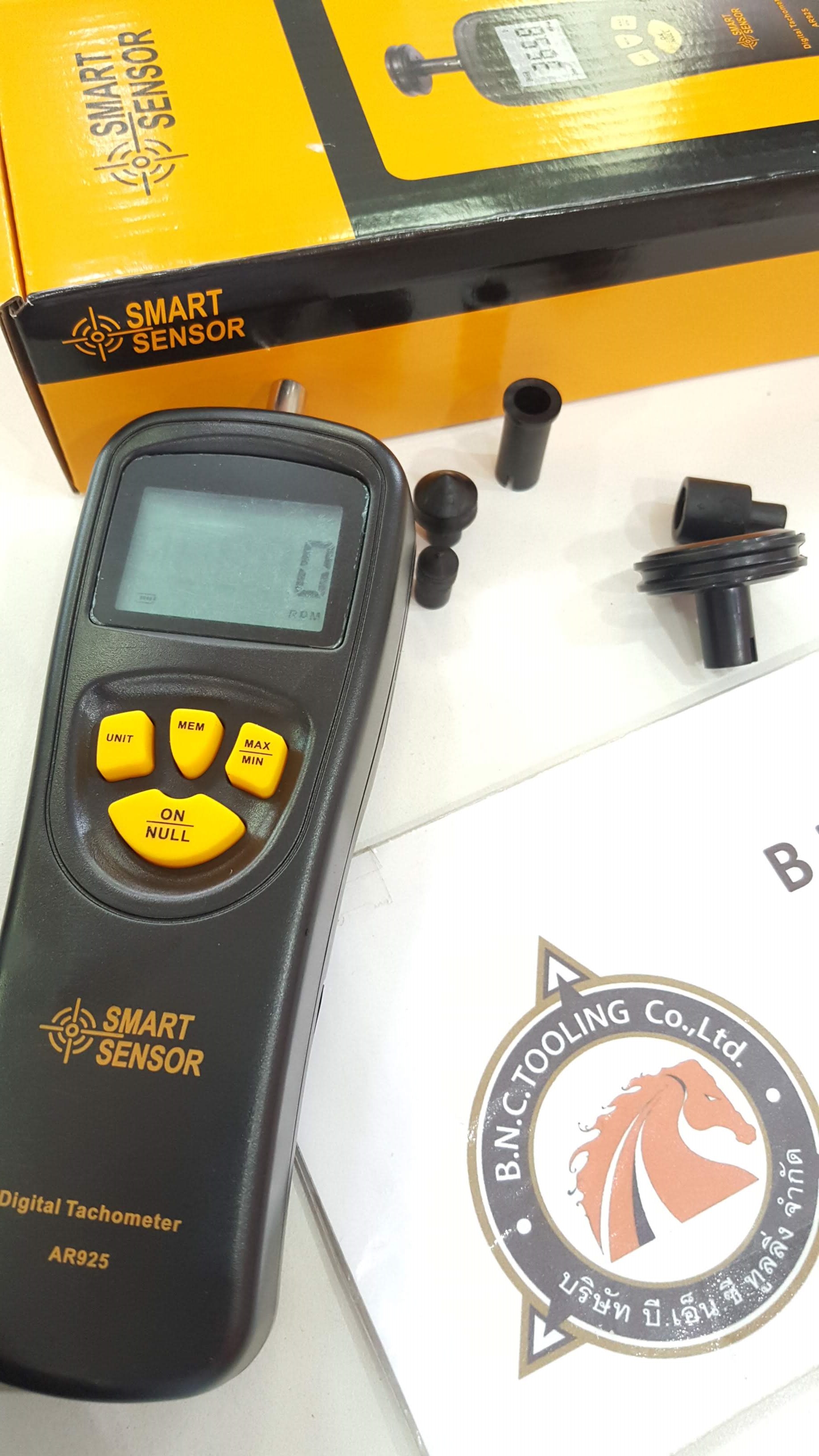 AR925 SMART SENSOR เครื่องวัดความเร็วรอบ แบบสัมผัส TACHOMETER Brand : SMART SENSOR Model: AR925 Type : เครื่องวัดความเร็วรอบ แบบสัมผัส