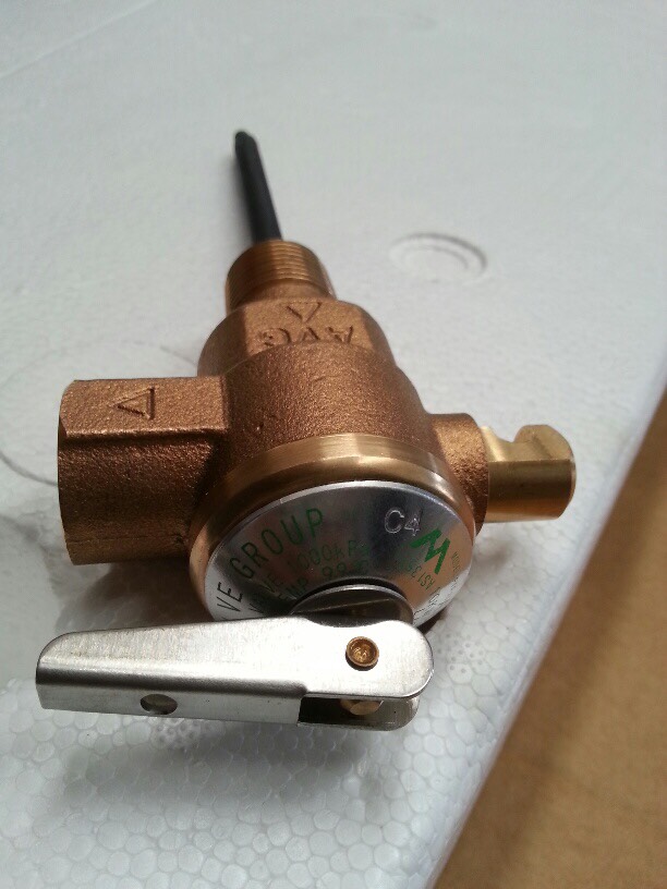 AVG Hot Water Pressure & Temperature Relief Valve 1/4" 1000KPA