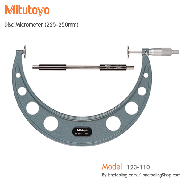 Mitutoyo,Disc Micrometer (225-250mm),123-110