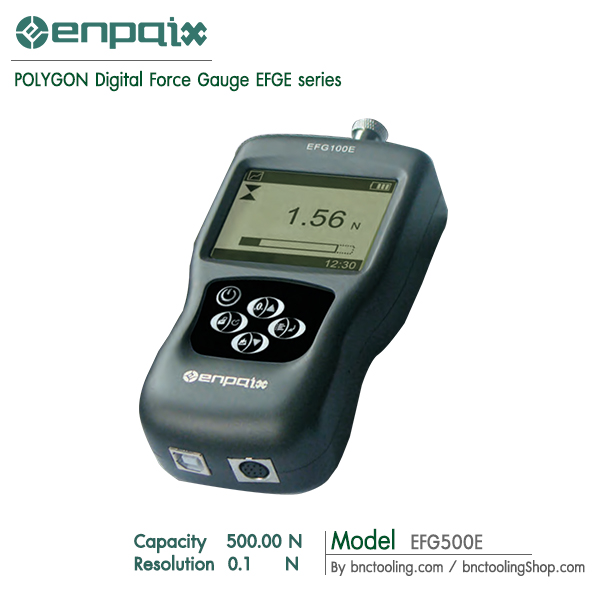 Polygon,Digital Force Gauge EFGE series เครื่องวัดแรงดึงแรงกดดิจิตอล,EFG500E