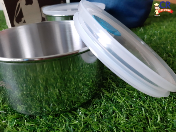 Zebra ชุดกล่องถนอมอาหารแอร์ไทด์ II พร้อมกระเป๋า ตราหัวม้าลาย