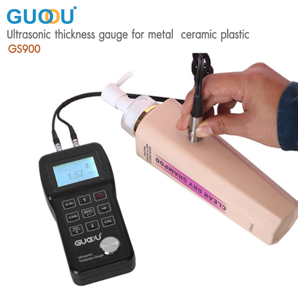 Guoou,Ultrasonic thickness gauge for metal, ceramic, plastic,GC900