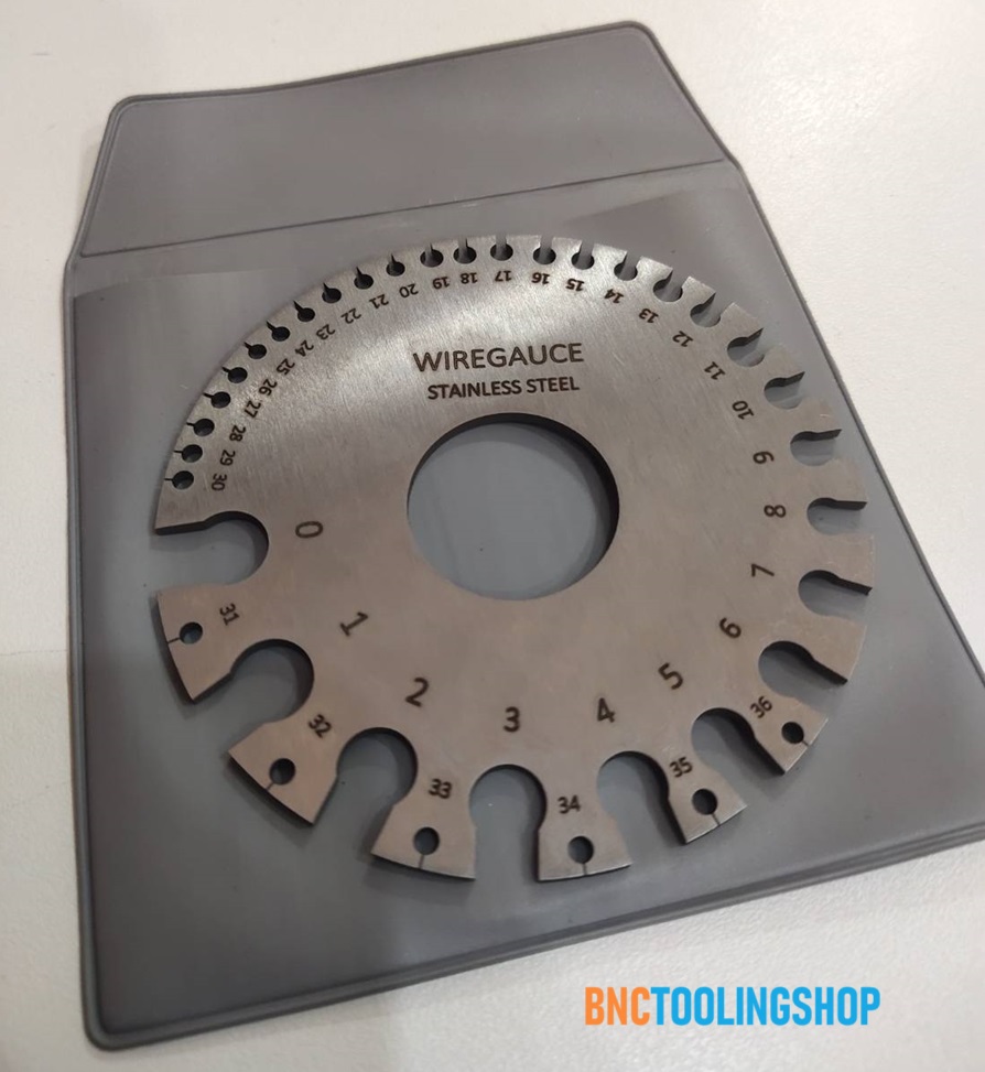 เกจวัดเบอร์ลวด,Metal Welding Gauge Wire Thickness Gauge, 0-36 Round AWG SWG BSWG Wire Gauge Thickness Ruler Gauge, Diameter Stainless Steel Measurer Tool Welding Inspection Wire Gauge,