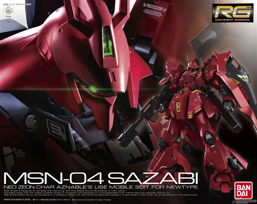 RG #29 1/144 Sazabi