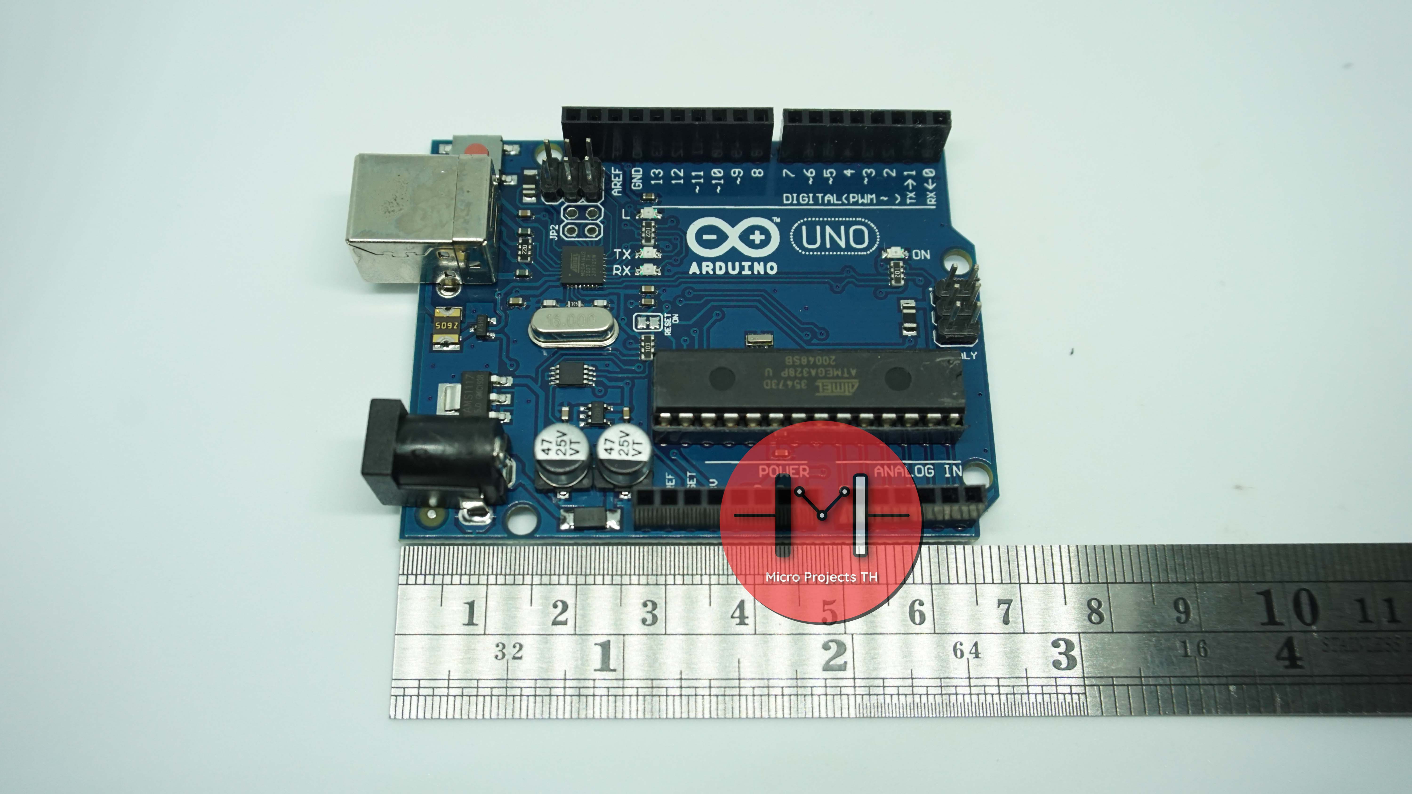Arduino UNO R3 พร้อมสาย USB 15cm