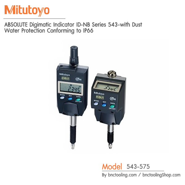 Mitutoyo,ABSOLUTE Digimatic Indicator ID-NB Series 543-with Dust Water Protection Conforming to IP66,543-575