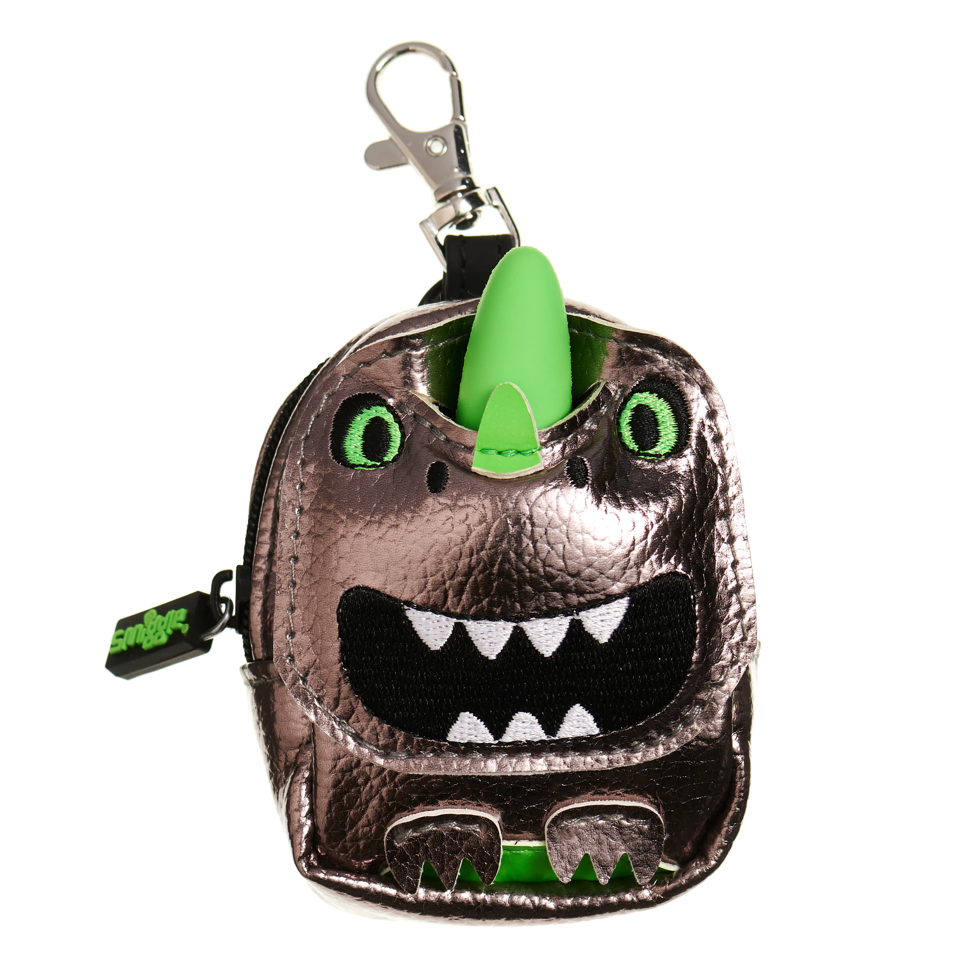 พวงกุญแจ สมุดโน๊ตจิ๋ว ปากกา Smiggle mini penpal keychain - dino