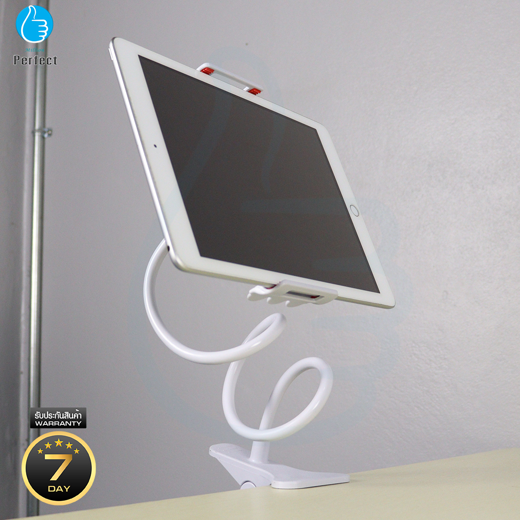 ขายึด ipad บนหัวเตียงนอนดูหนัง!! ของดีคนขี้เกียจ ที่ยึด ipad ขาตั้งคลิปสำหรับมือถือ สะดวก สบาย ไม่ต้องถือให้เมื่อยมือ รุ่น MBH - 8