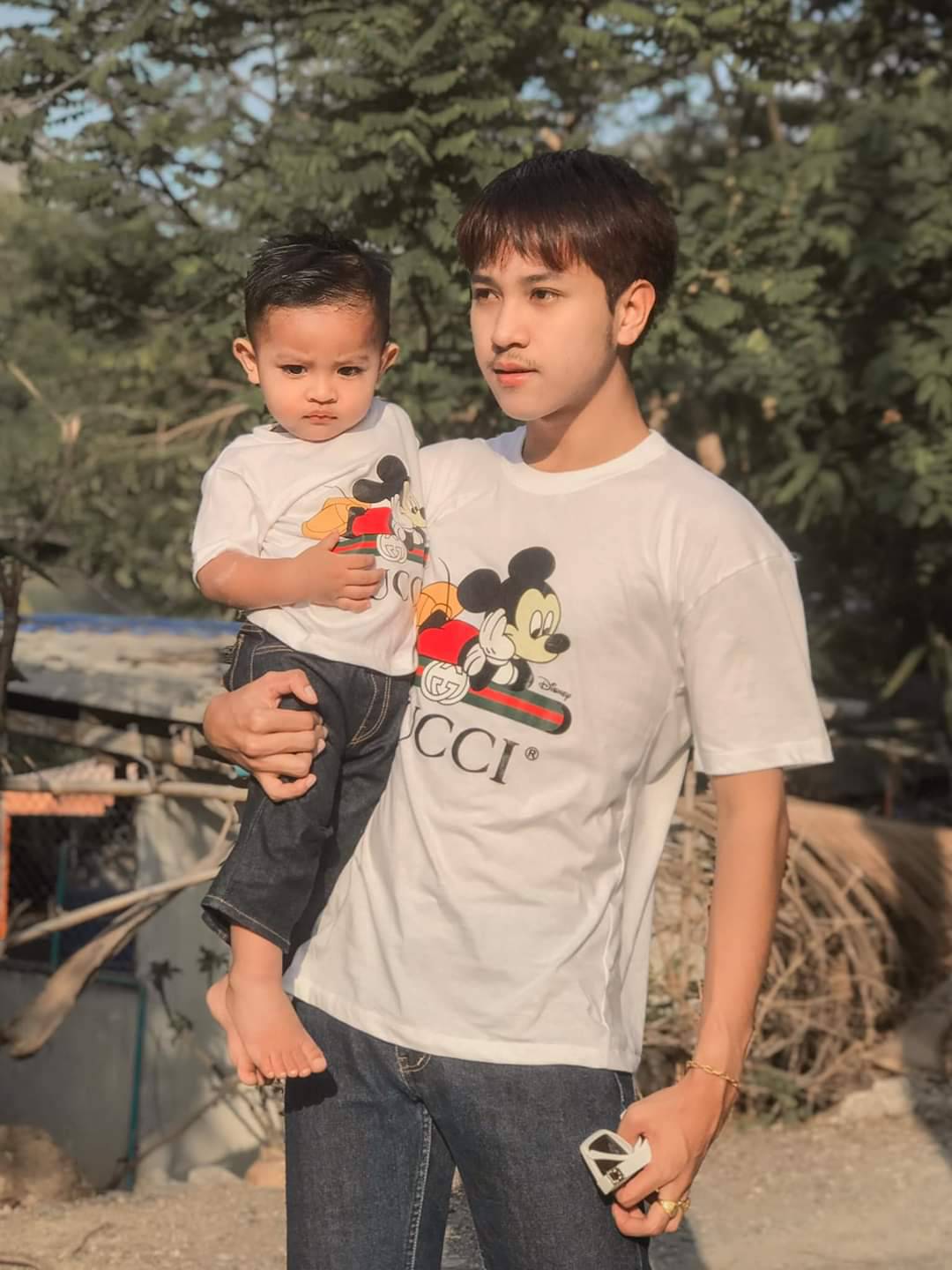 TO07/ เสื้อแม่ลูกG มิ๊กกี้นอน ใส่สบายราคาเบาๆ