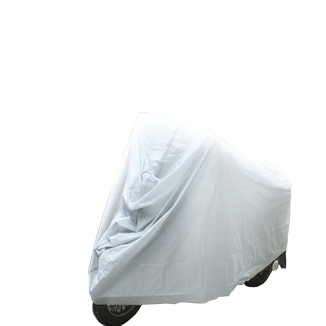 ผ้าคลุมมอเตอร์ไซค์ ผ้าคลุมจักรยานยนต์ ผ้าคลุมจักรยาน ผ้าคลุม กันแดด กันฝน กันฝุ่น Size:M L XL รุ่น Motorcycle Cover M4