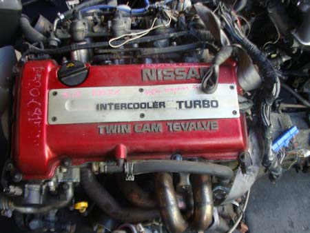 ขายเครื่องยนต์นิสสัน SR20 TURBO ฝาแดง