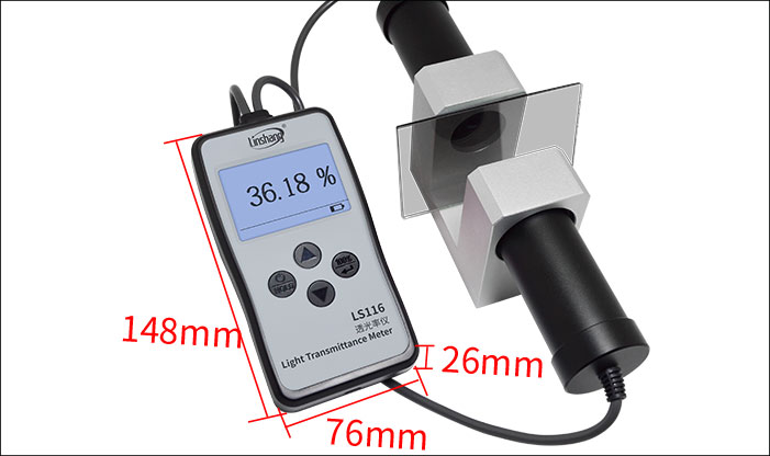 LINSHANG LS116,Visible Light Transmittance Meter, Range: 0.001%-99.8% Parallel, LS116,