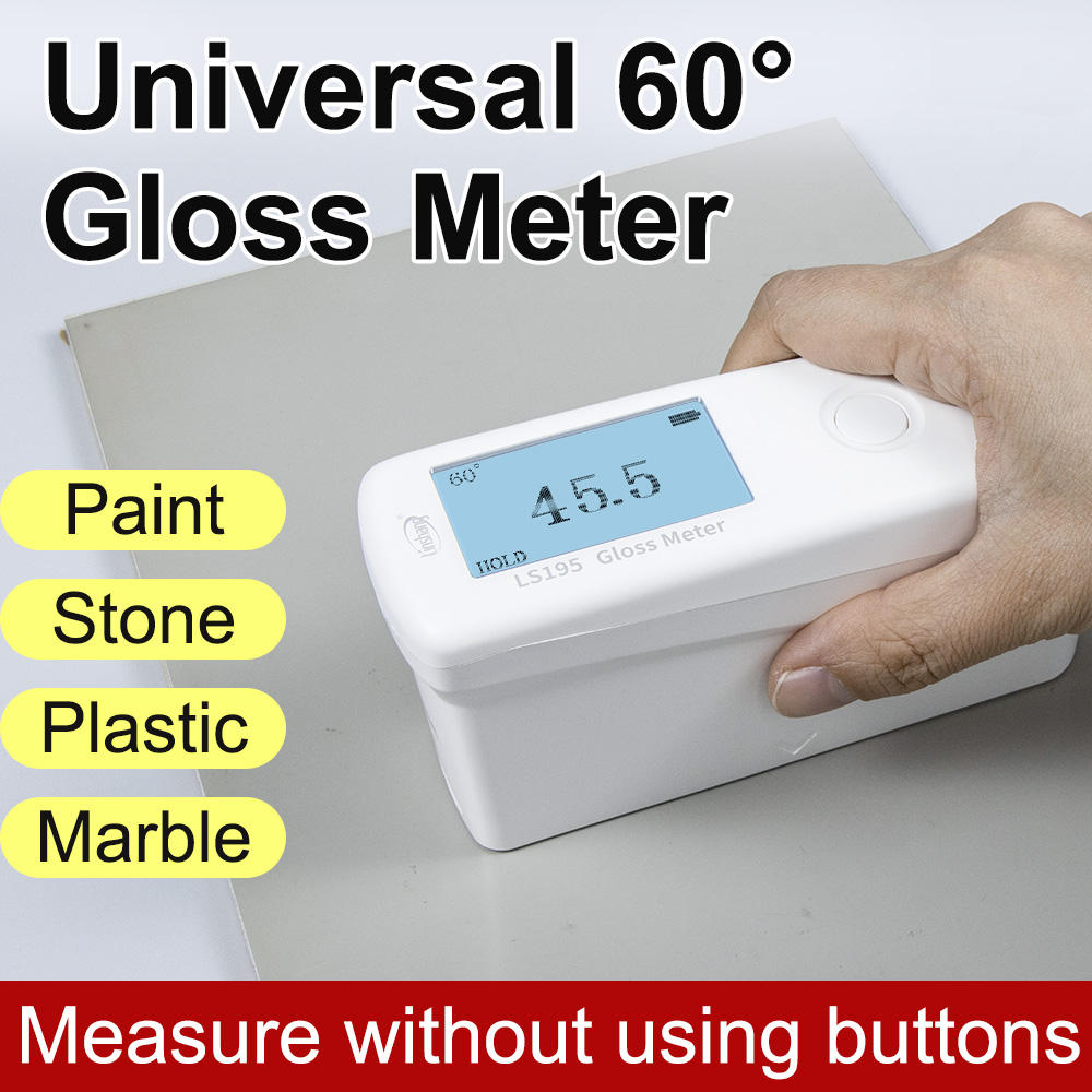 Linshang, เครื่องวัดค่าความเงา, LS195 60 Universal Angle Gloss Meter 0-200GU Stone Tile Gloss Meter Including Software